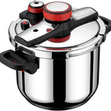 Kit Panelas de Pressão TurboAço Inoxidável Marmor Decor