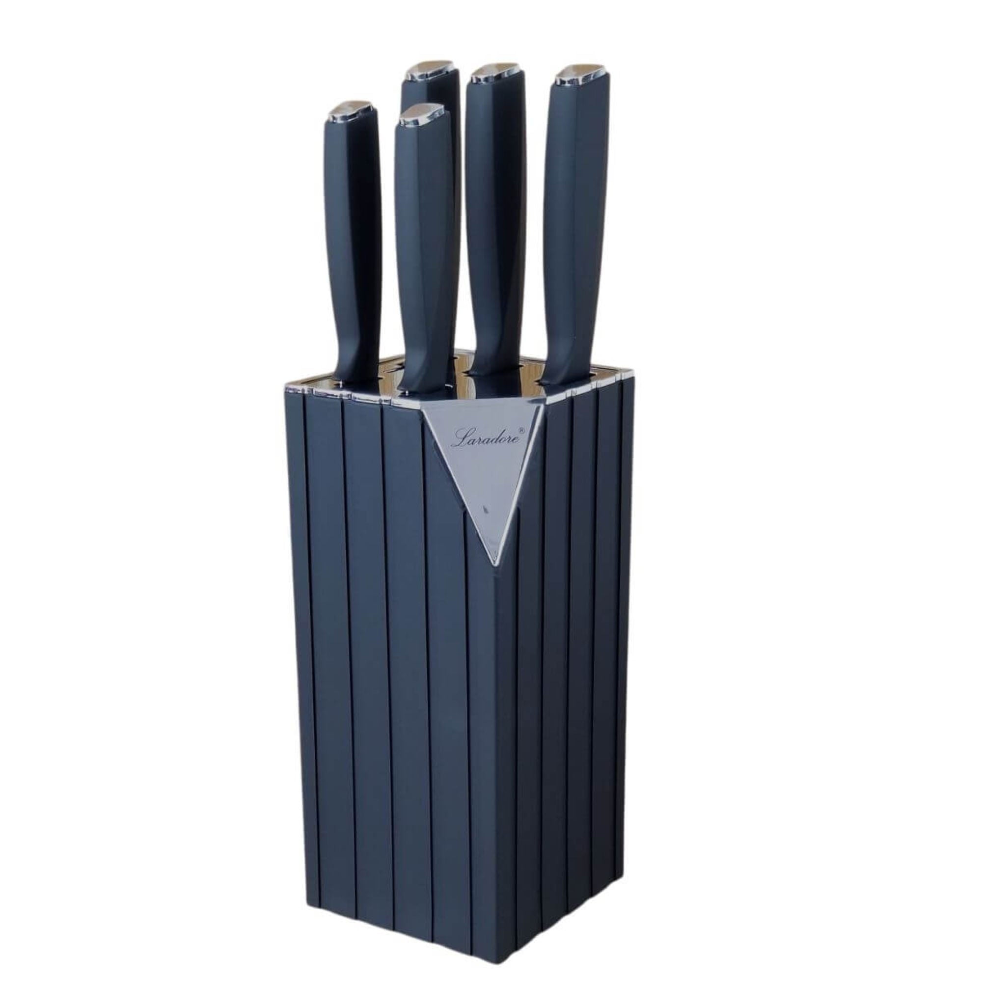 Kit 5 Facas Profissionais de Cozinha com Suporte 